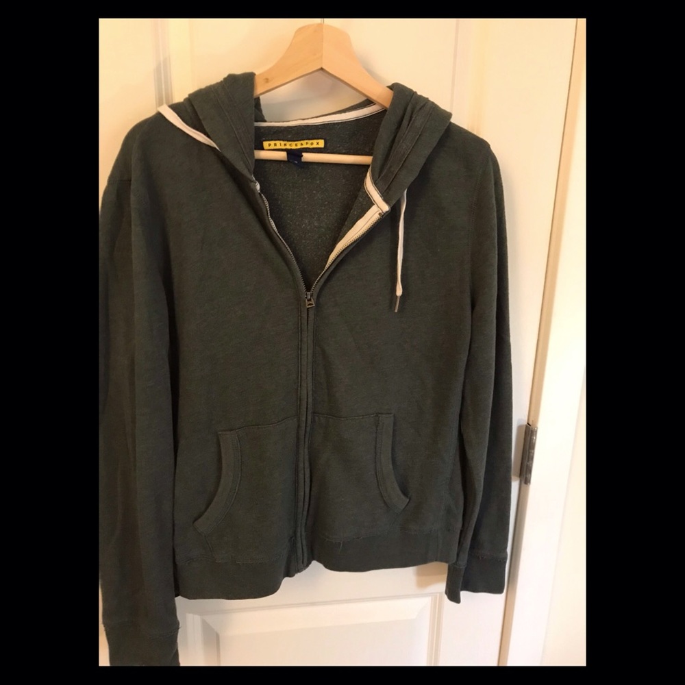 Zip up sweatshirt